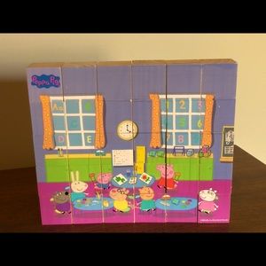 Peppa Pig Wooden Block Set